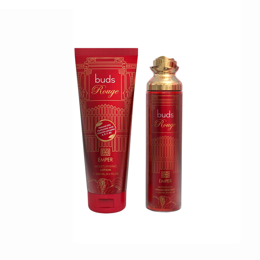 2 in 1 Gift Set Buds Rouge by AL FARES